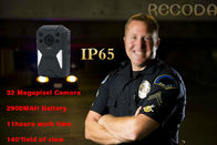 Law Enforcement 140 Degree 1296p 4g Body Camera IP65 Waterproof With Night Vision