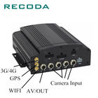 Full Screen Preview Mobile DVR Camera Systems 1080P 4Ch HDD/SD 4G/WIFI/GPS