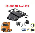 Car Anti Shock HD Mobile DVR For Car Bus Truck Taxi , HD vehicle DVR  With G-Sensor GPS 3G
