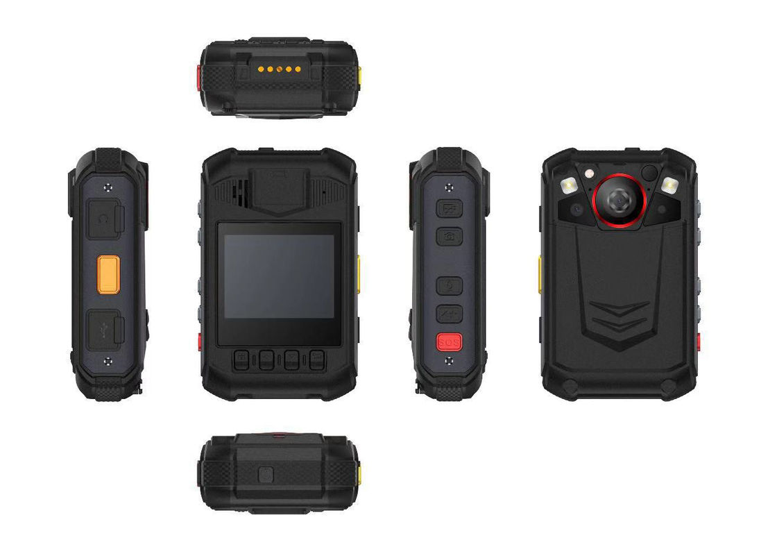 Waterproof M521 AES258 Android 7.1 Police Body Worn Camera